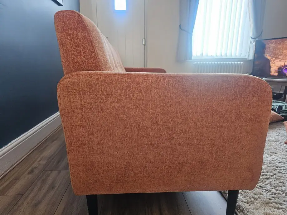 The Range 3 Seater Sofa in Amber