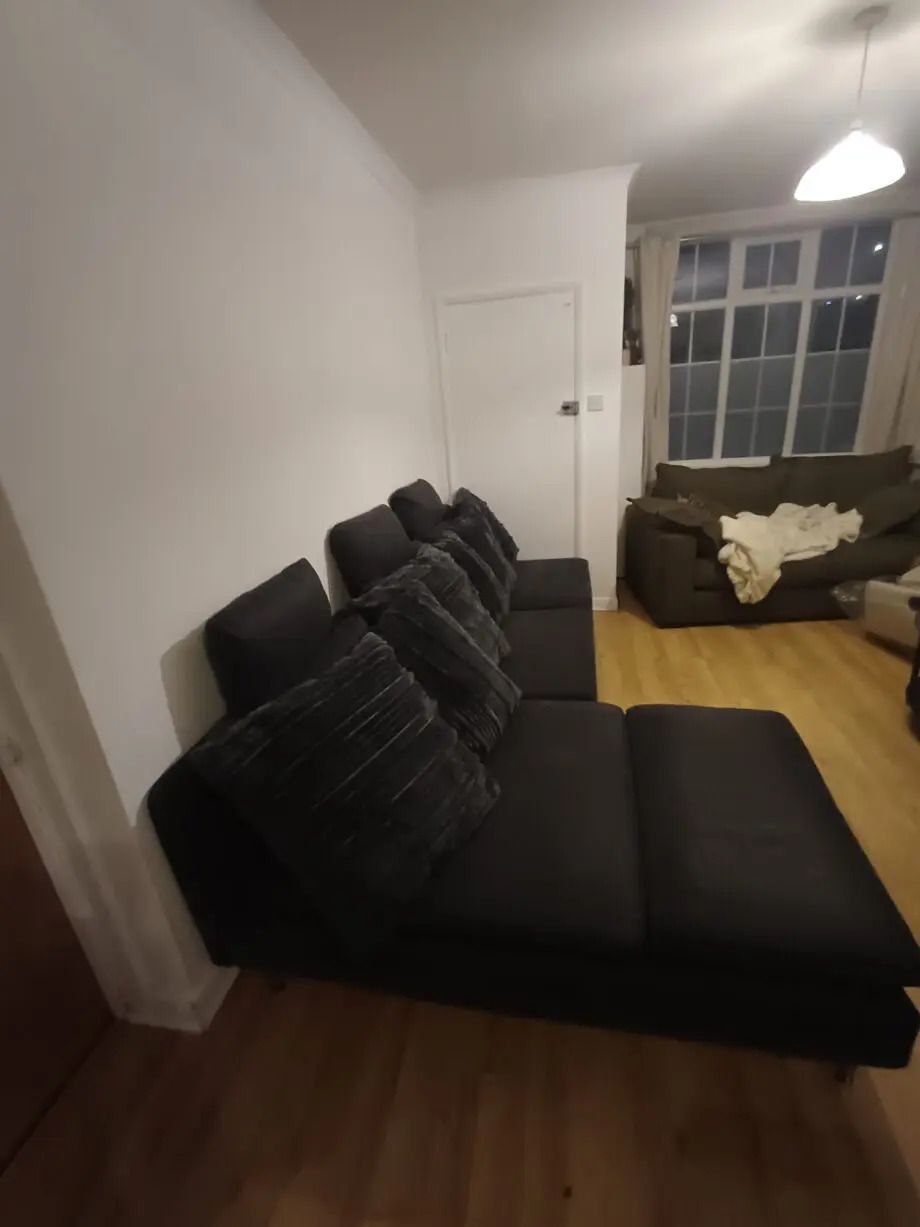 Ikea Fridtuna Dark Grey SÖDERHAMN 4-Seater Modular Sofa – RRP £860