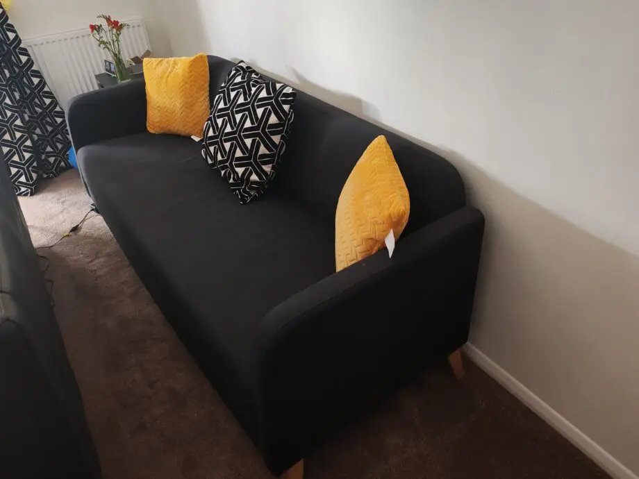 Dark Grey Linanas 3 seater sofa