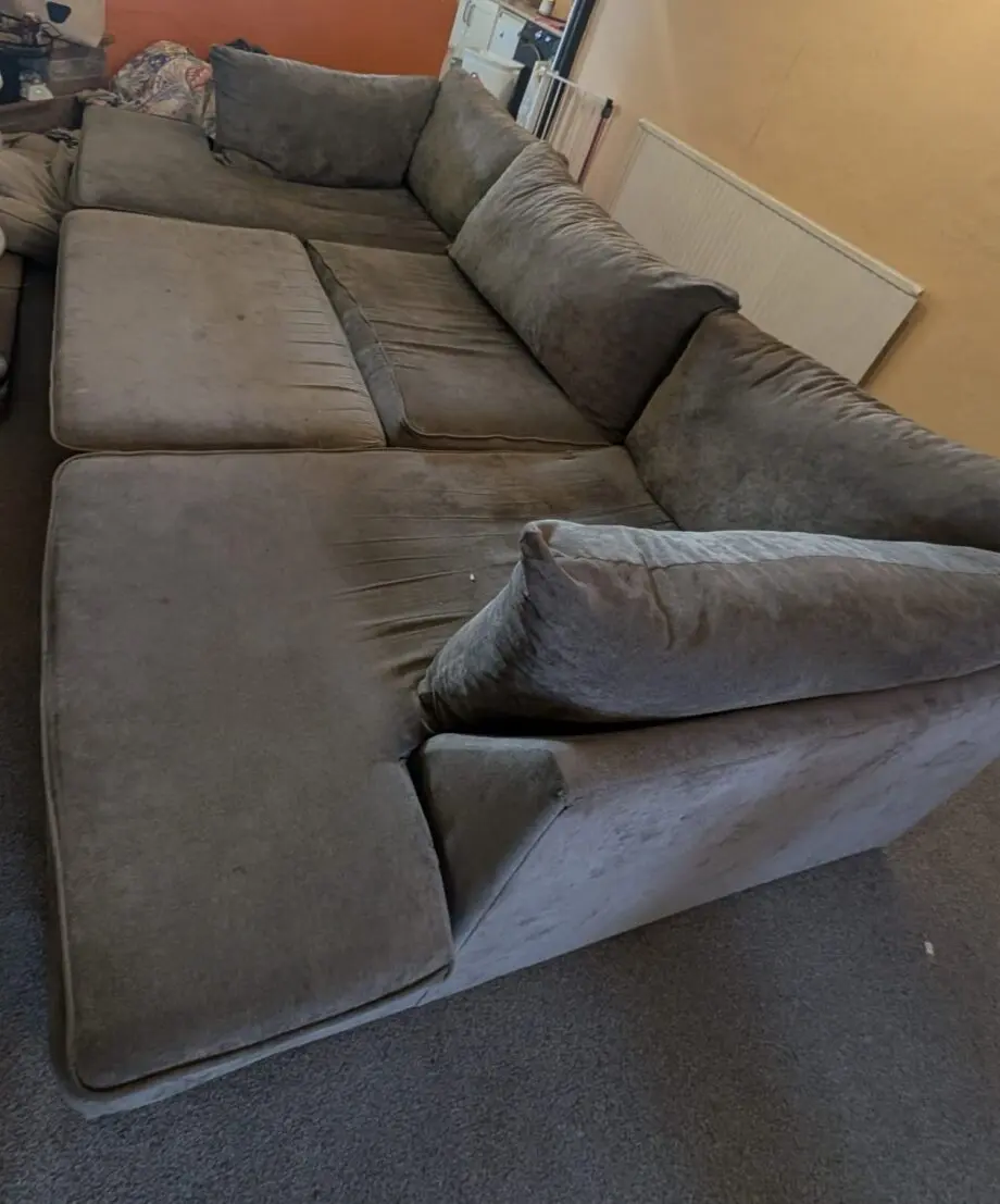 Carnaby Grey U Shape Corner Sofa / Cinema Sofa