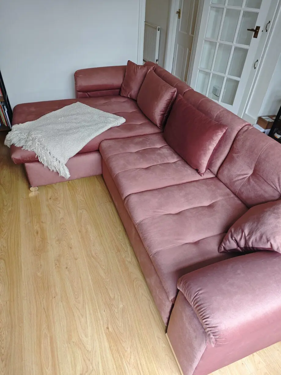 Dover Corner Sofa Bed with Storage K29 – Like New (10 Months Old)