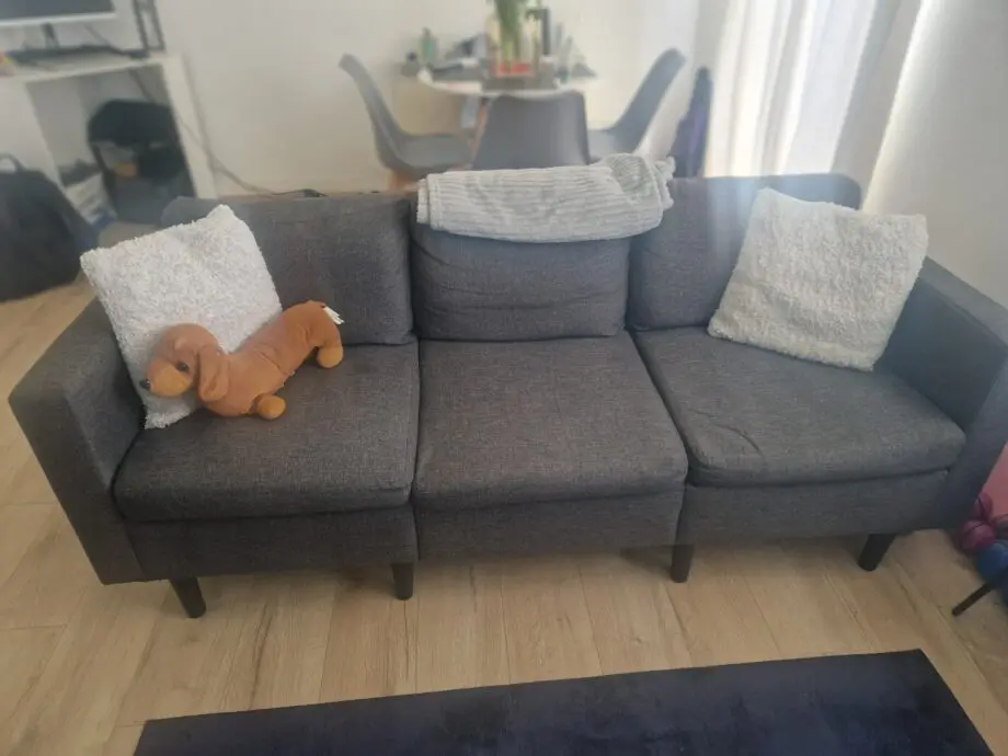 Weyfair sofa with life time warranty