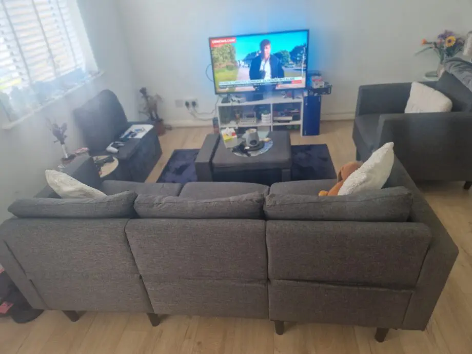 Weyfair sofa with life time warranty
