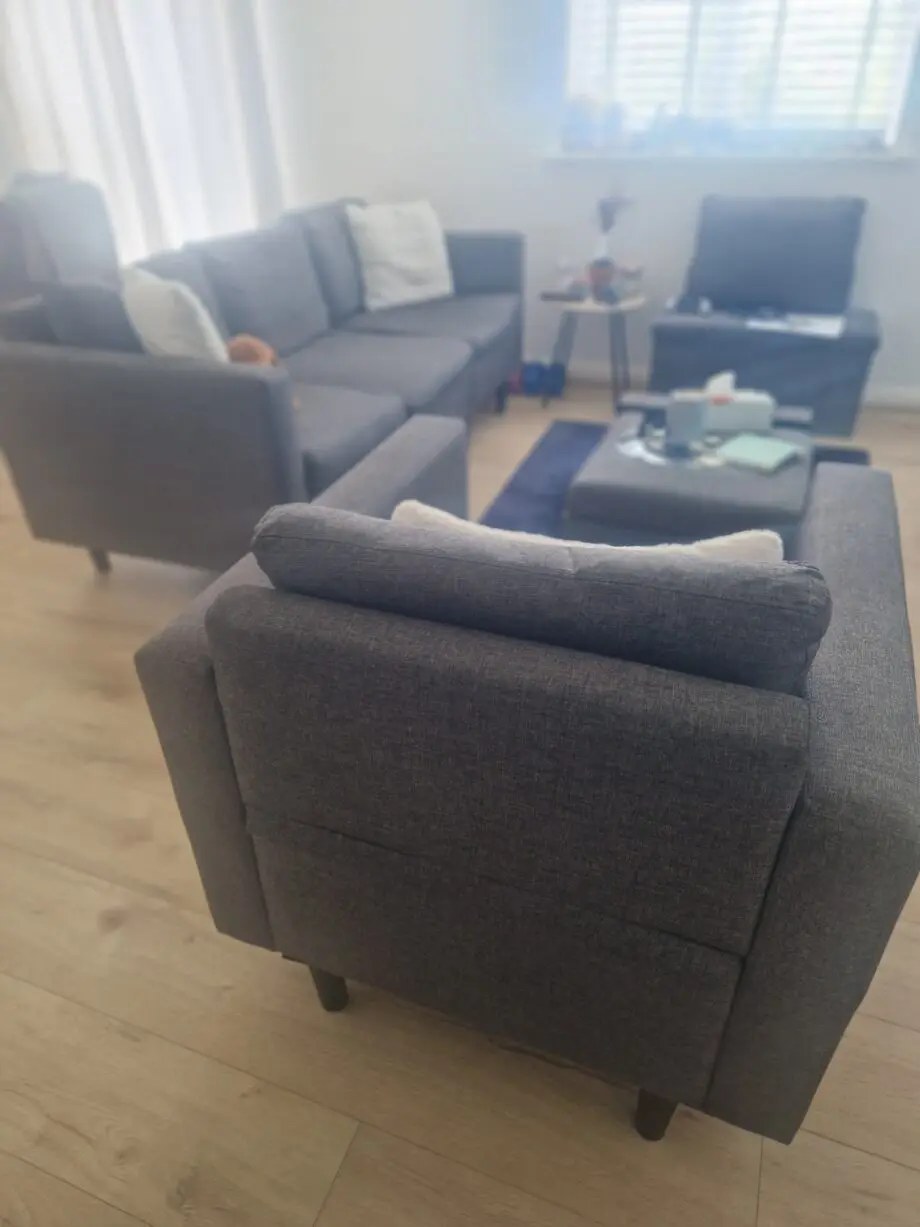 Weyfair sofa with life time warranty