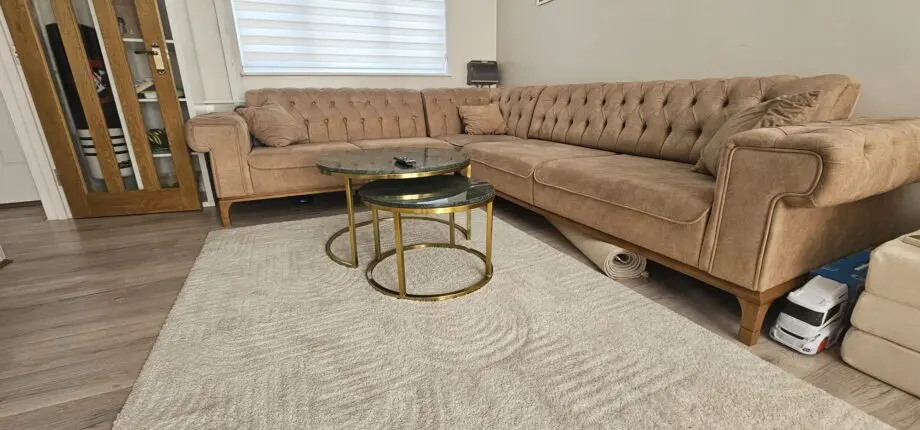 Corner sofa brought from a Turkish furniture shop (made in Turkey)
