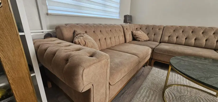 Corner sofa brought from a Turkish furniture shop (made in Turkey)