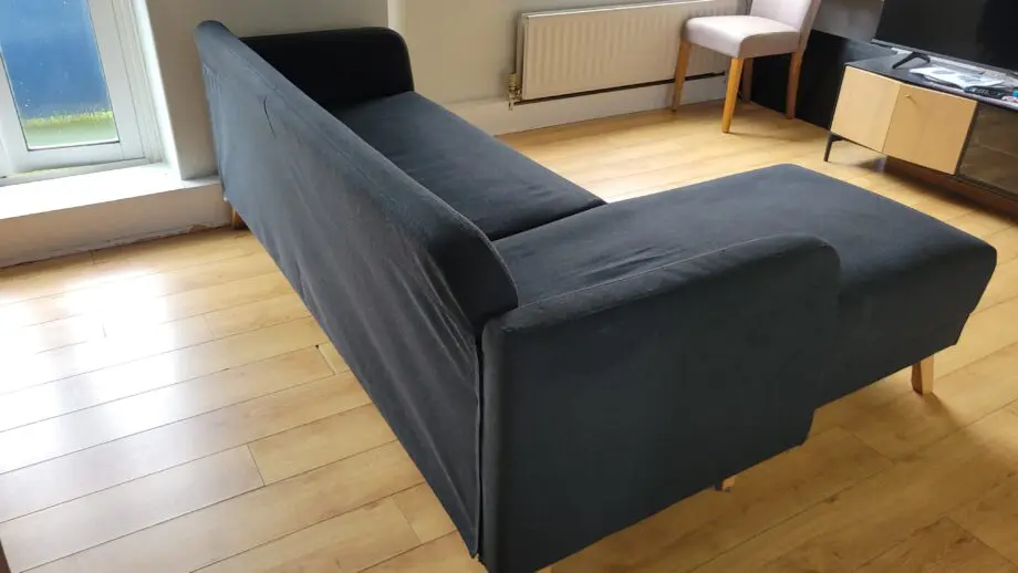 Blue L Sofa