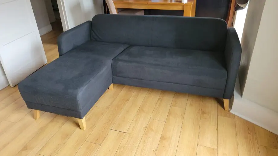 Blue L Sofa