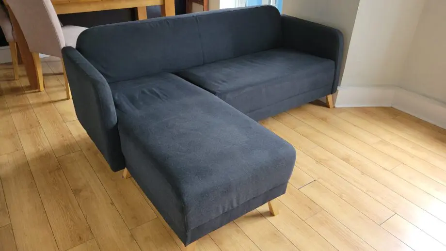 Blue L Sofa