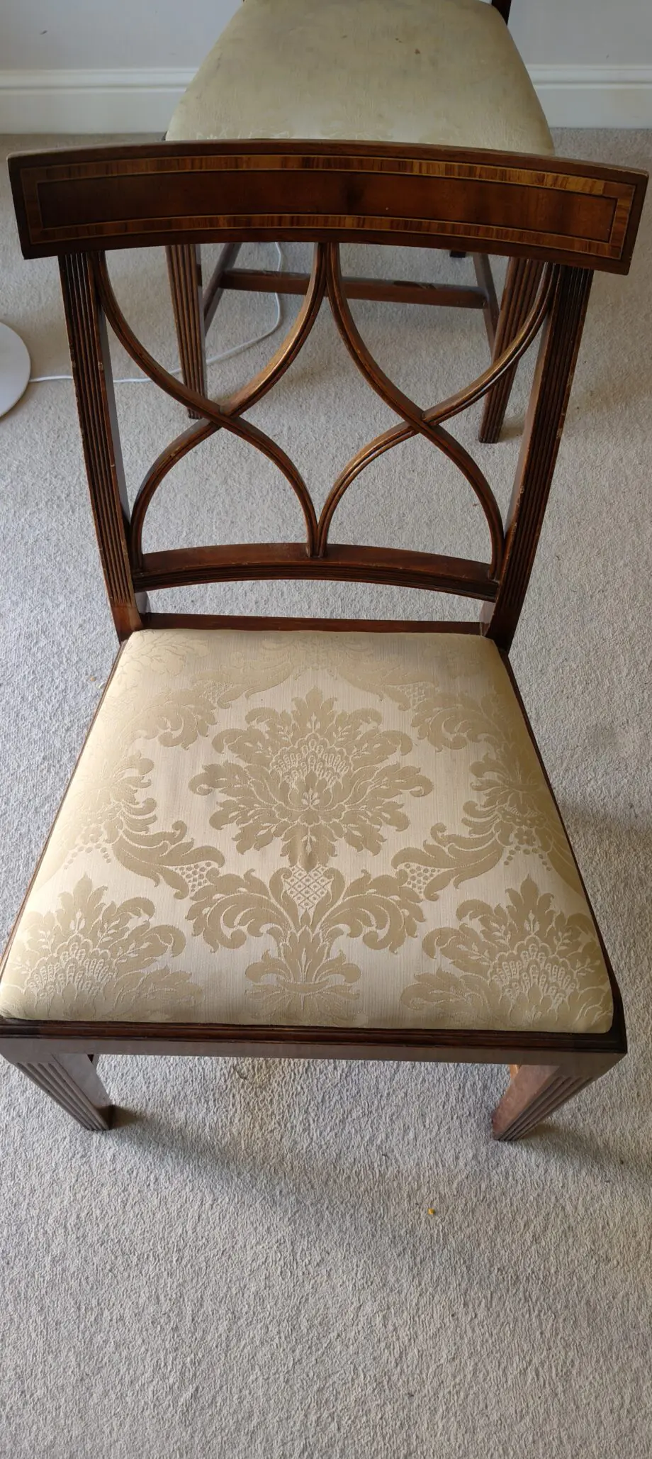 Wodden lacquer dining chairs