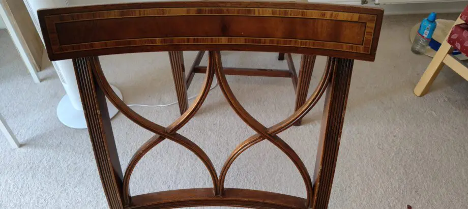 Wodden lacquer dining chairs