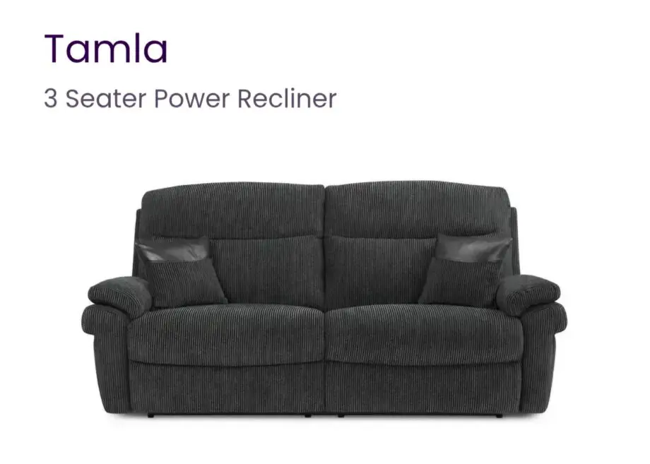 La-Z-Boy 3-seater auto recliner sofa