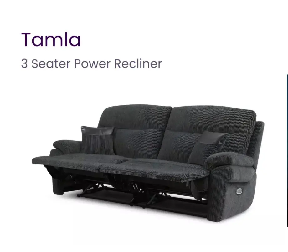 La-Z-Boy 3-seater auto recliner sofa
