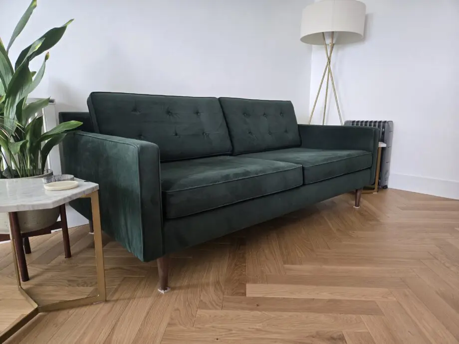 West Elm Deake Mid Century 2 seater sofa