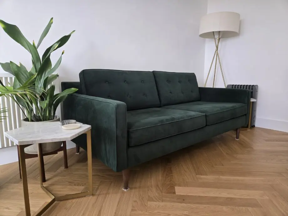 West Elm Deake Mid Century 2 seater sofa