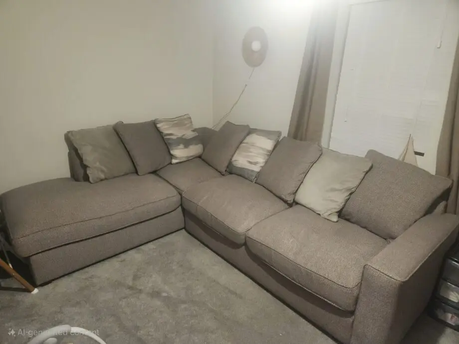 Cory Fabric Corner Chaise Scatter Back Sofa
