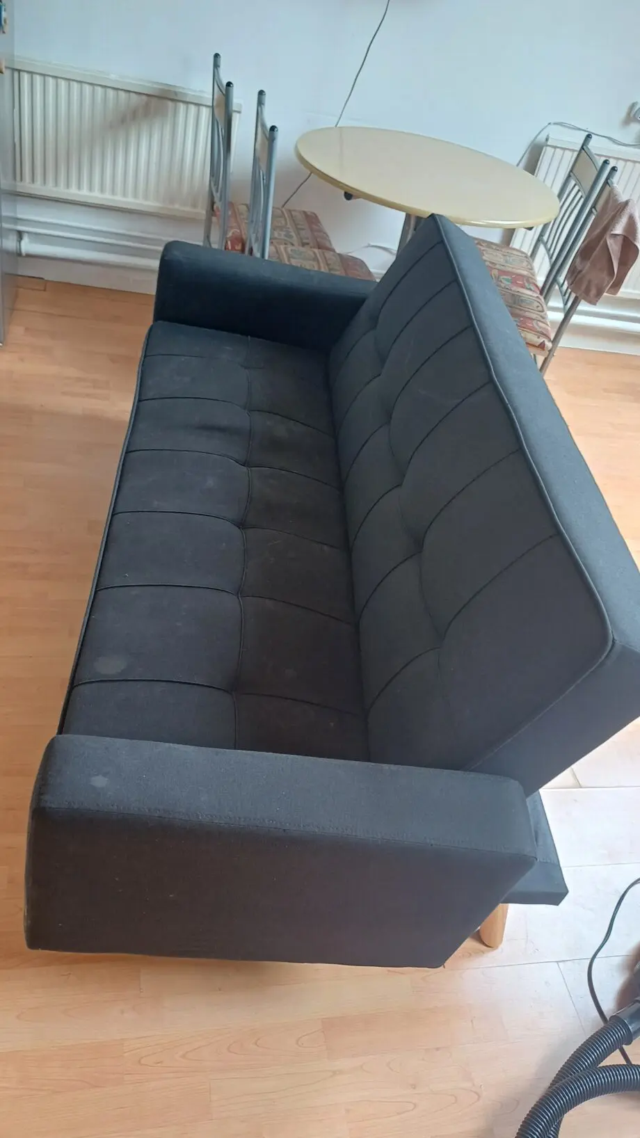 Black sofa bad