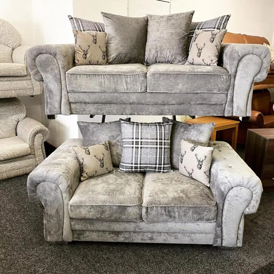 3+2 Sofa Set Available Cream Colour With Free Home Delivery