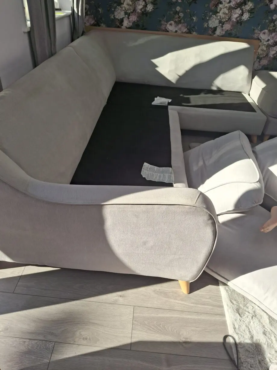Legend Classic Back Fabric Corner Sofa