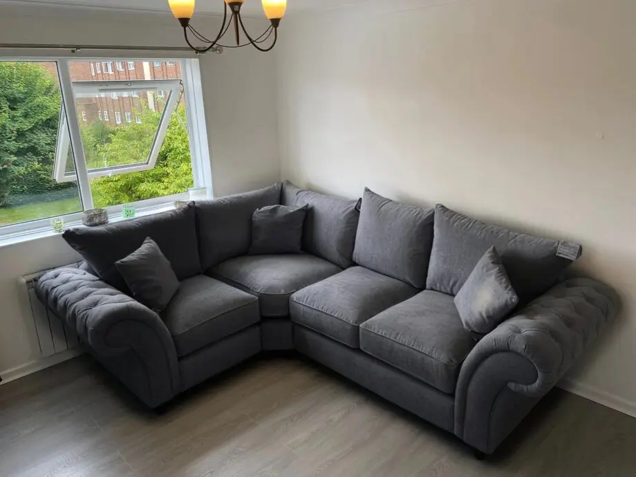 Windsor Corner Sofa - Classic Elegance || Free Home Delivery
