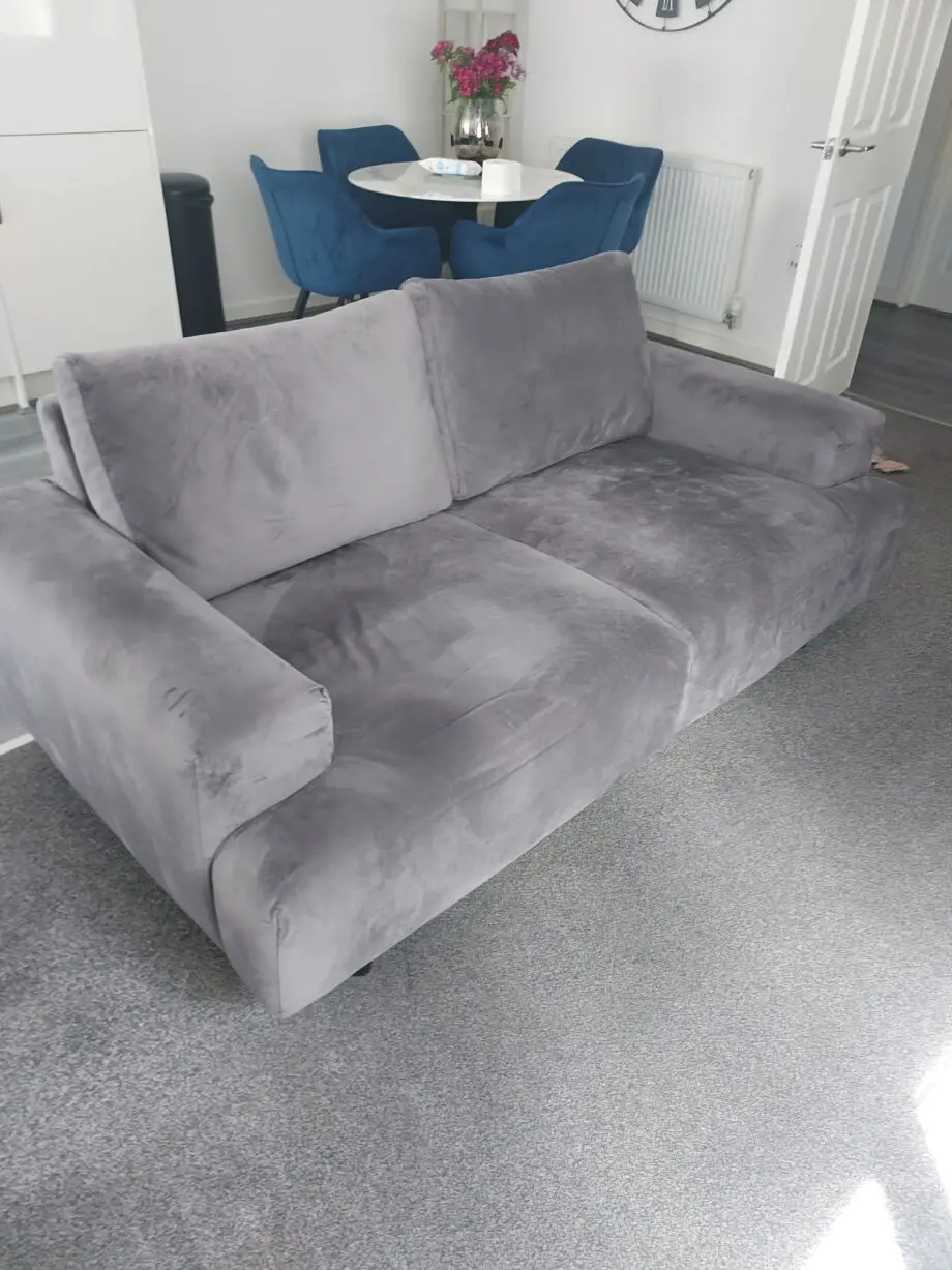The julien grey 2 seater sofa