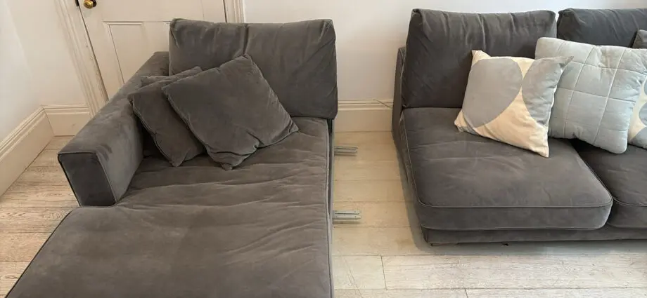 Sofa Workshop Grey Corner Couch