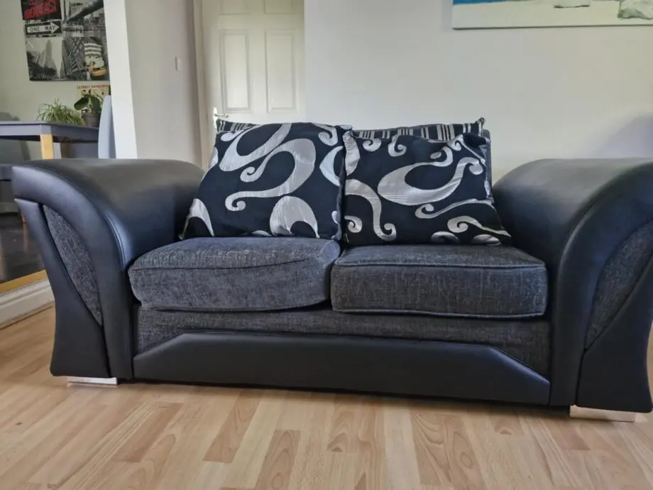 Dark Grey 2 Seater Sofa