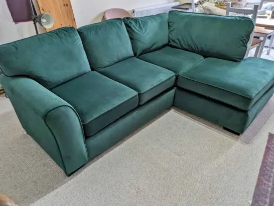 Corner Sofa - New Green