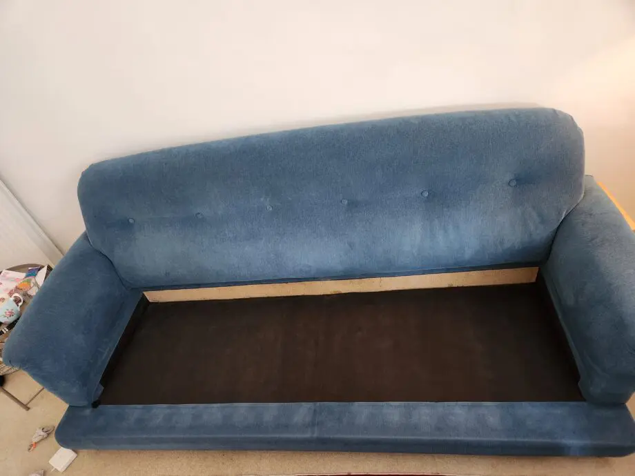 Blue 3 seater Ikea Esseboa