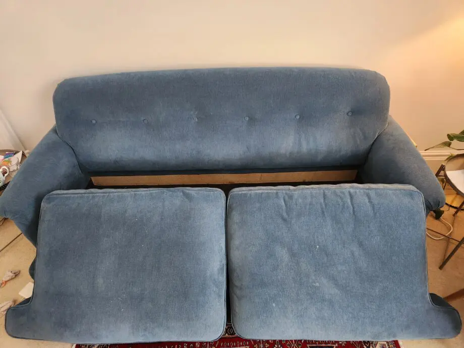 Blue 3 seater Ikea Esseboa