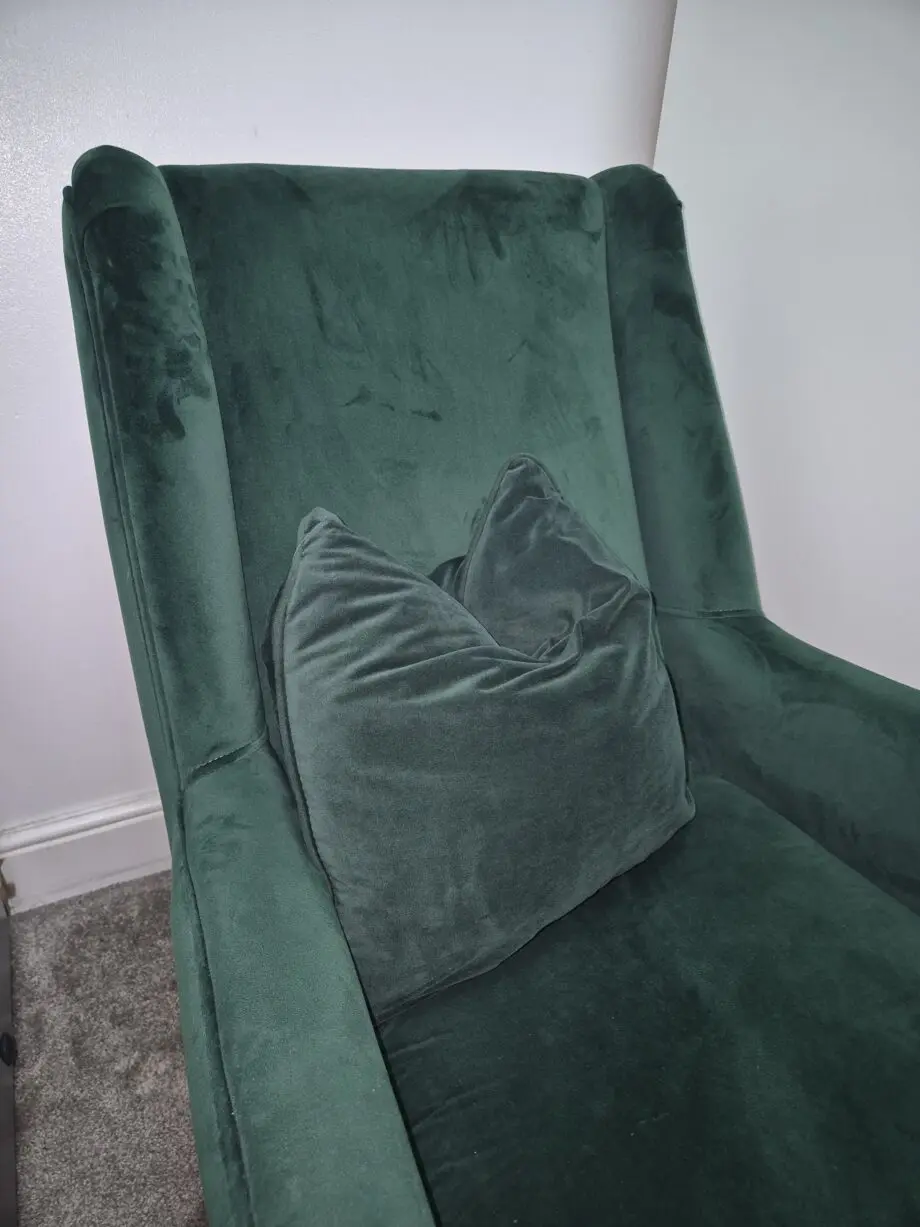 DFS Forest Green Accent Chair