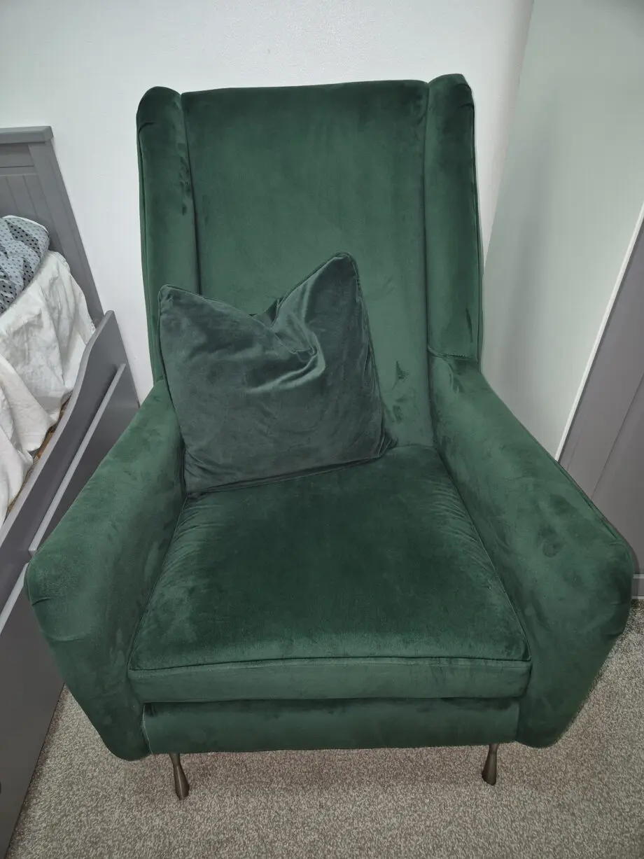 DFS Forest Green Accent Chair