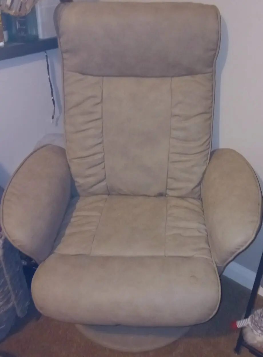 Care.Co manual recliner chair with footstall