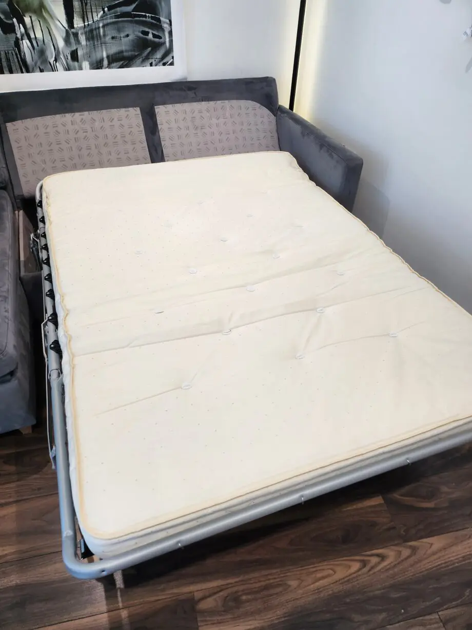 John Lewis Bailey 5+seater LHF Chaise End Sofa Bed, Light Leg, Quartz Grey
