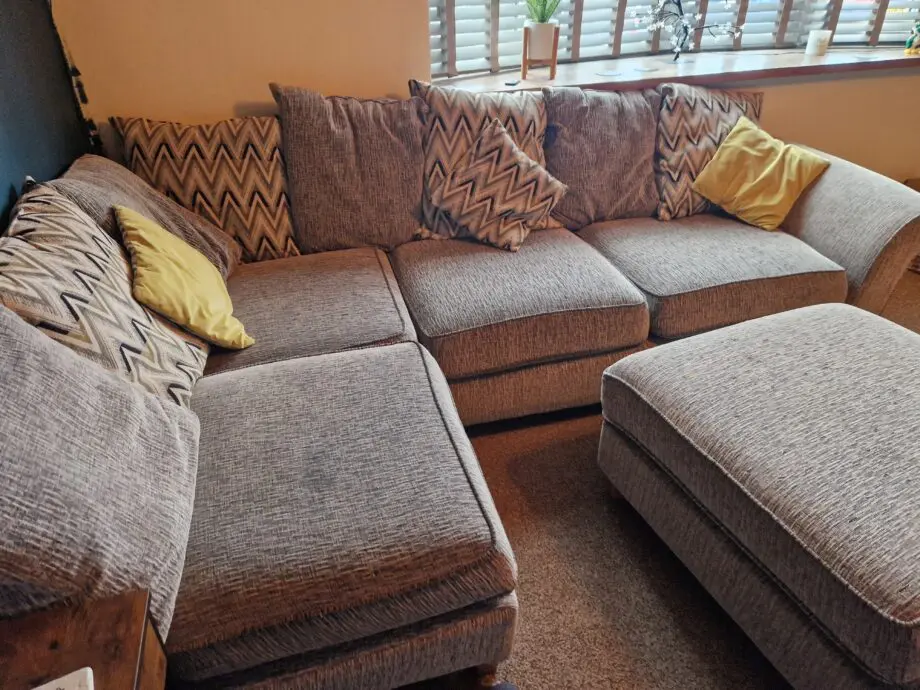 Grey Left hand corner sofa