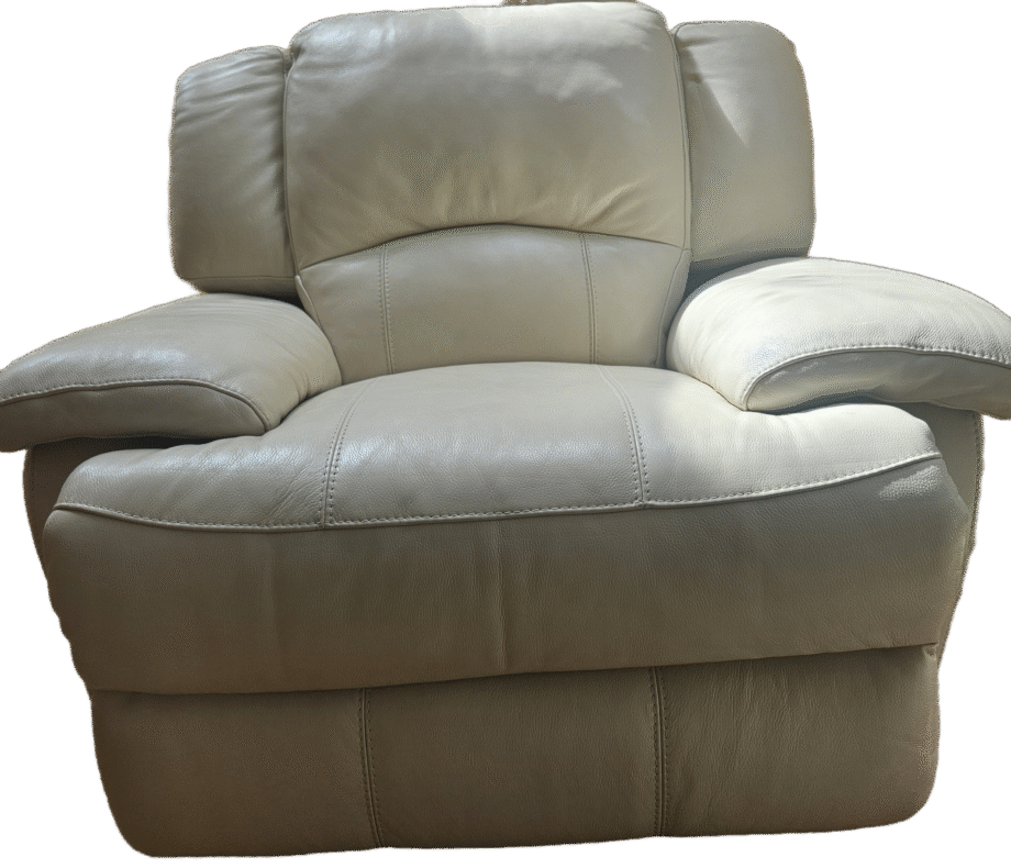 Leather sofa set