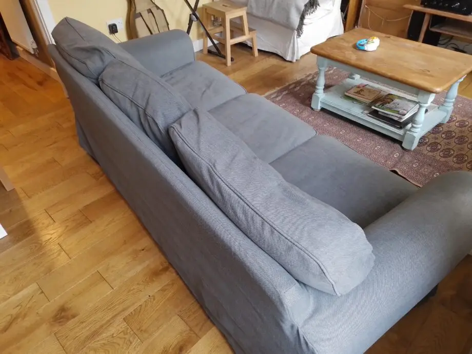 Ikea dark grey ektorp 3 seater