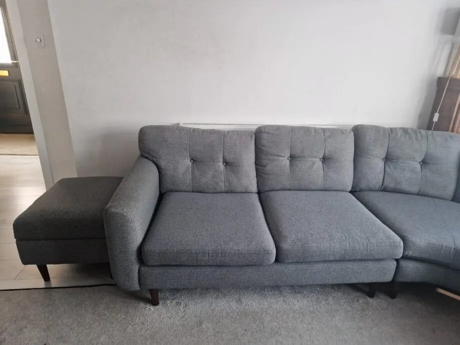 DFS FRENCH CONNECTION HALF CIRCLE SOFA