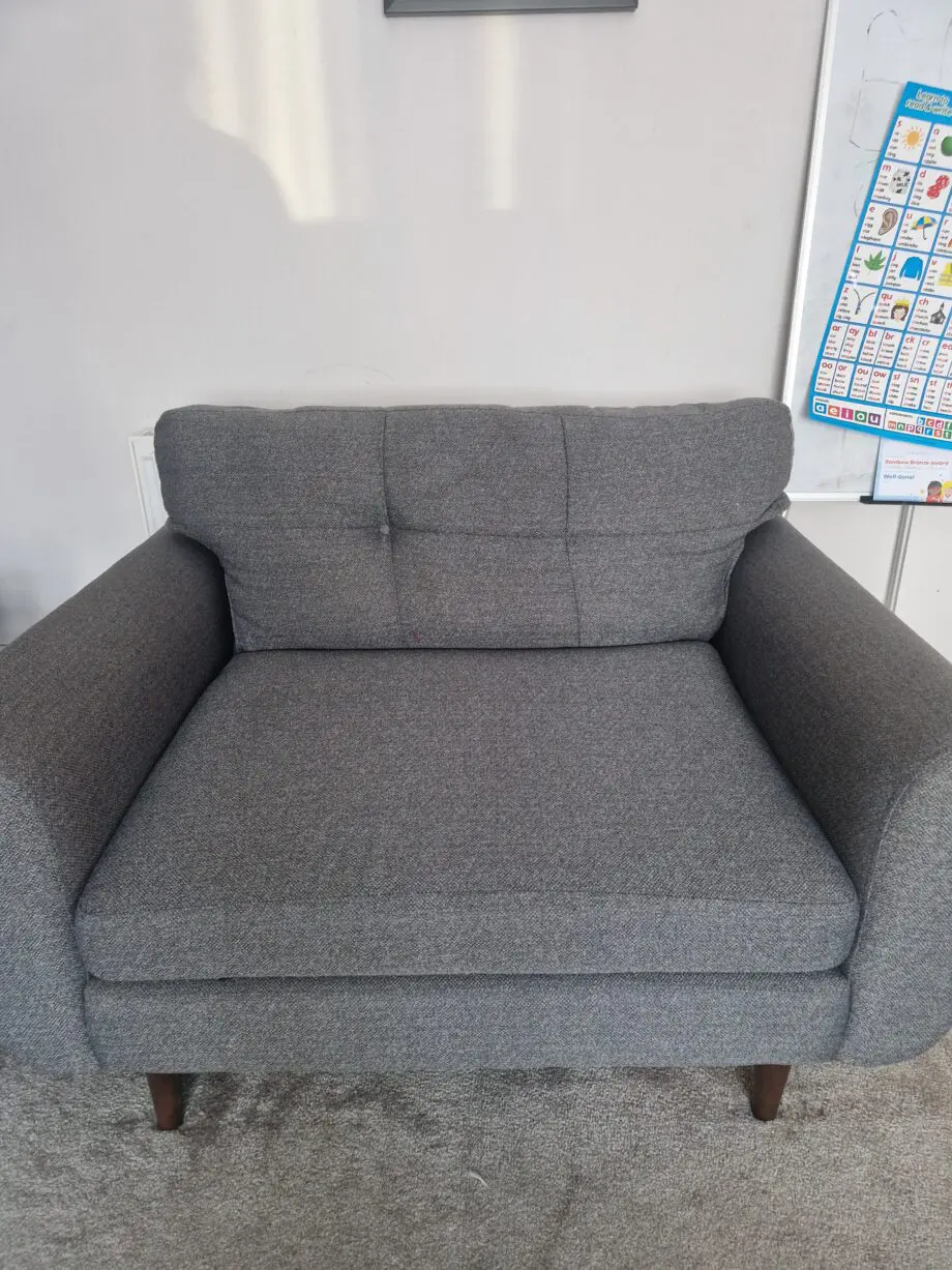DFS FRENCH CONNECTION HALF CIRCLE SOFA
