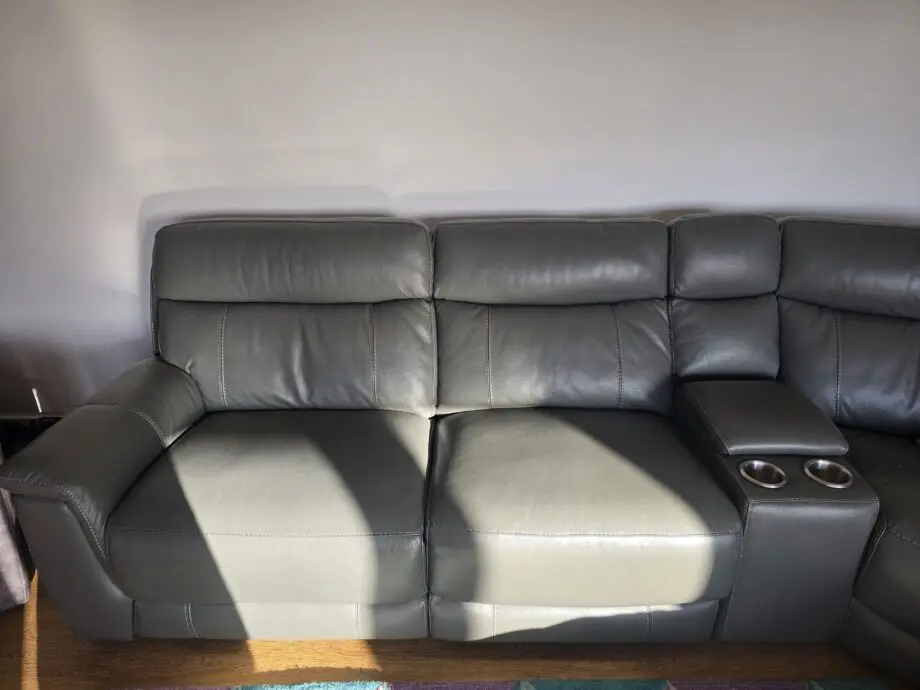 DFS Grey corner sofa