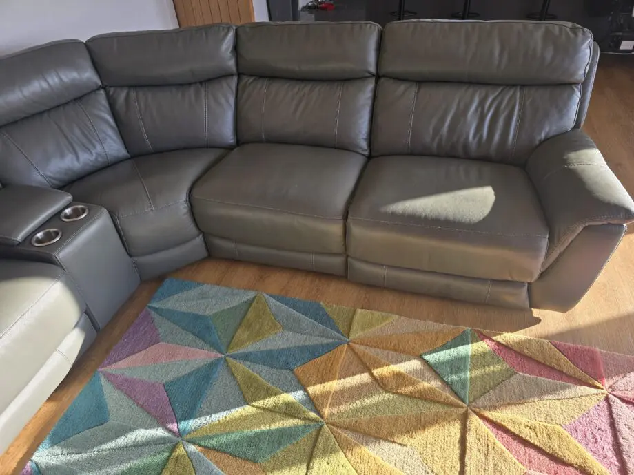 DFS Grey corner sofa