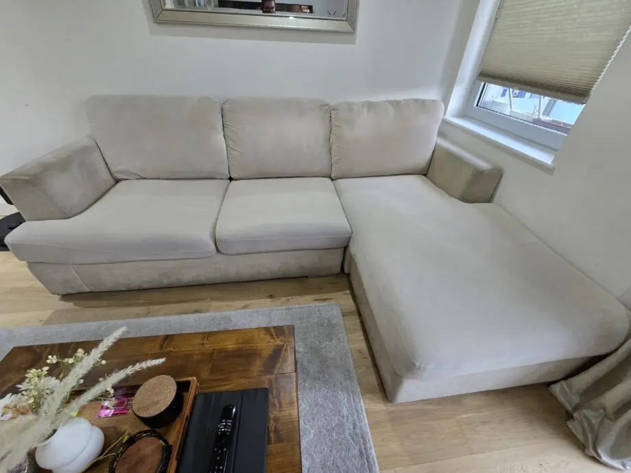 DFS FREYA RHF 2 PIECE LOUNGER SOFA-CREAM