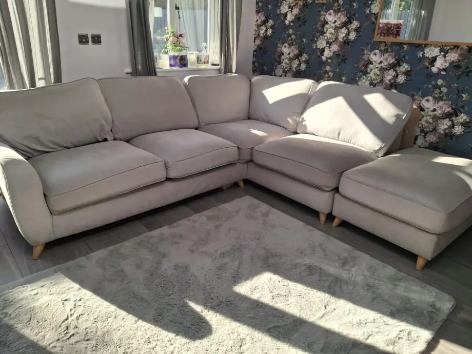 Legend Classic Back Fabric Corner Sofa