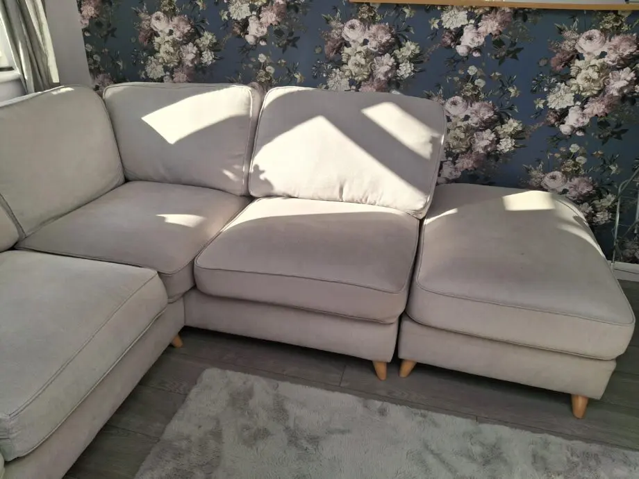 Legend Classic Back Fabric Corner Sofa