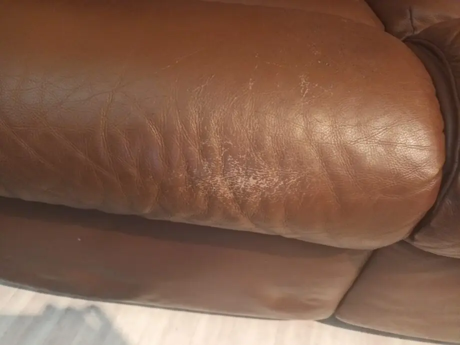 G-Plan 2 seater leather sofa