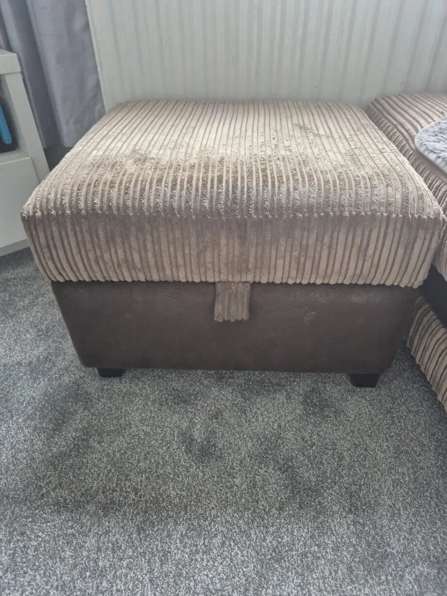 Dfs brown footstool