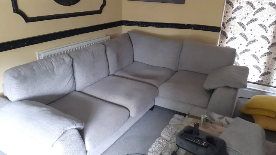 Dfs silver euphoria corner sofa