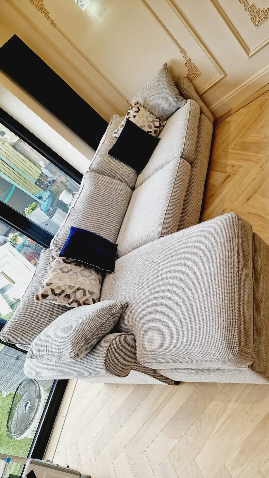 Sofology rosie corner sofa with chaise