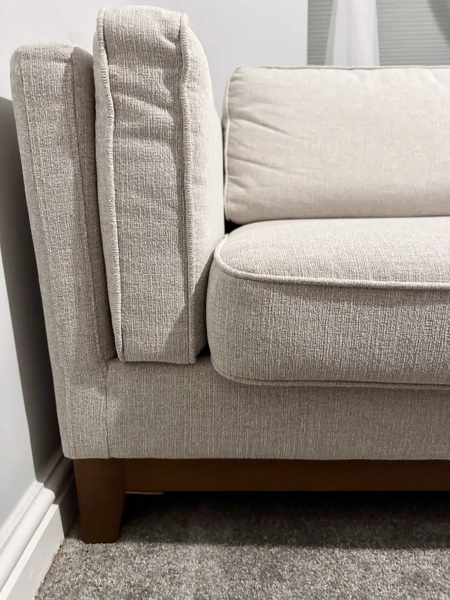 Dusk 3 seater cream sofa