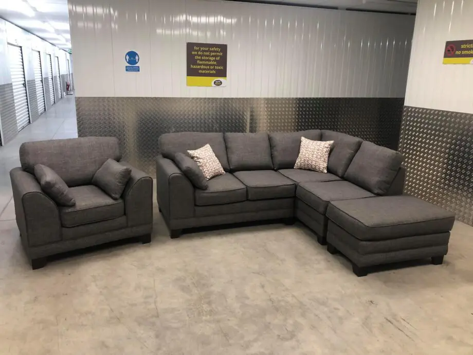 Corner Sofa + Arm Chair For SALE